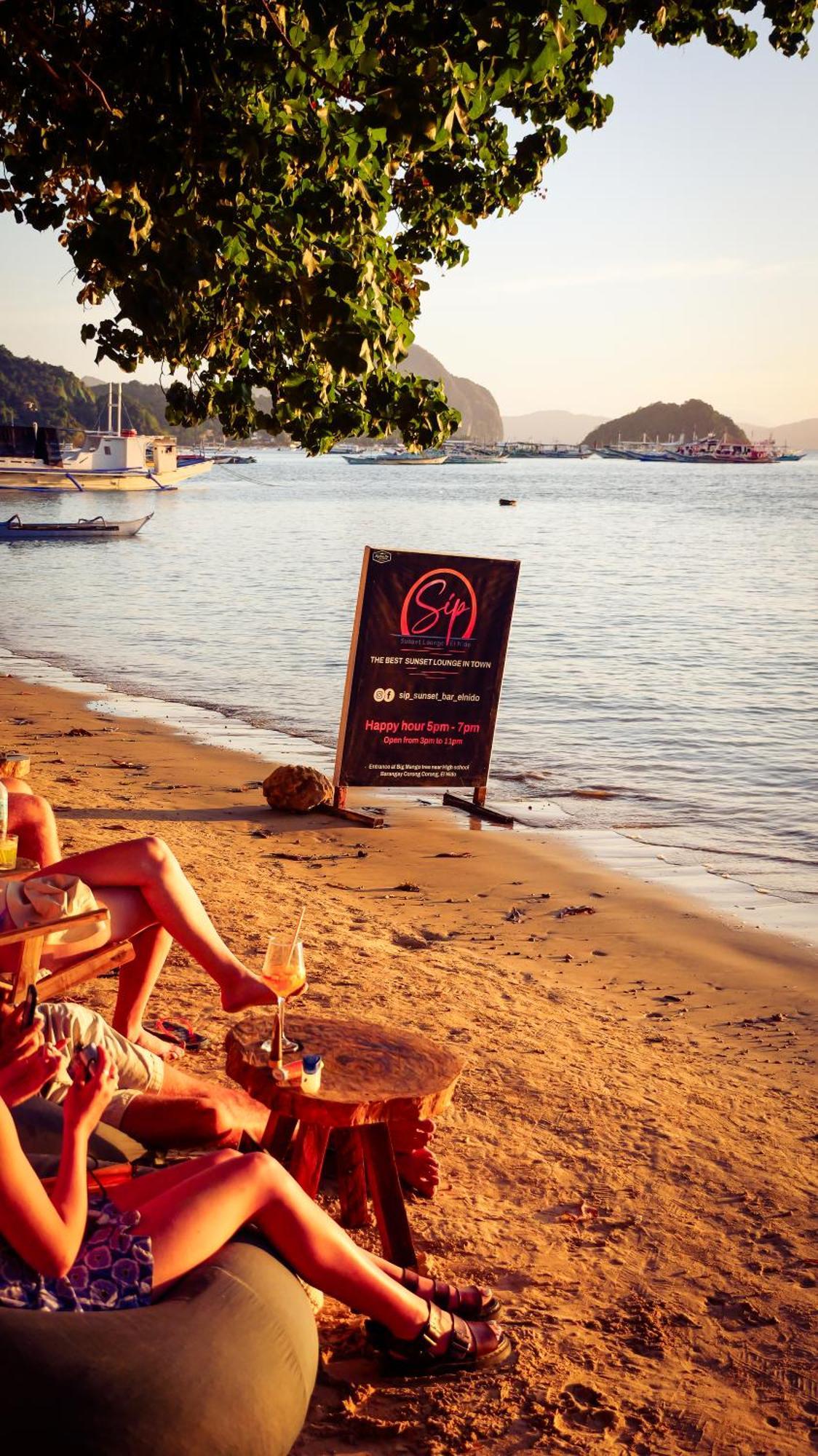 Sip Sunset Hostel And Lounge เอลนิโด ภายนอก รูปภาพ