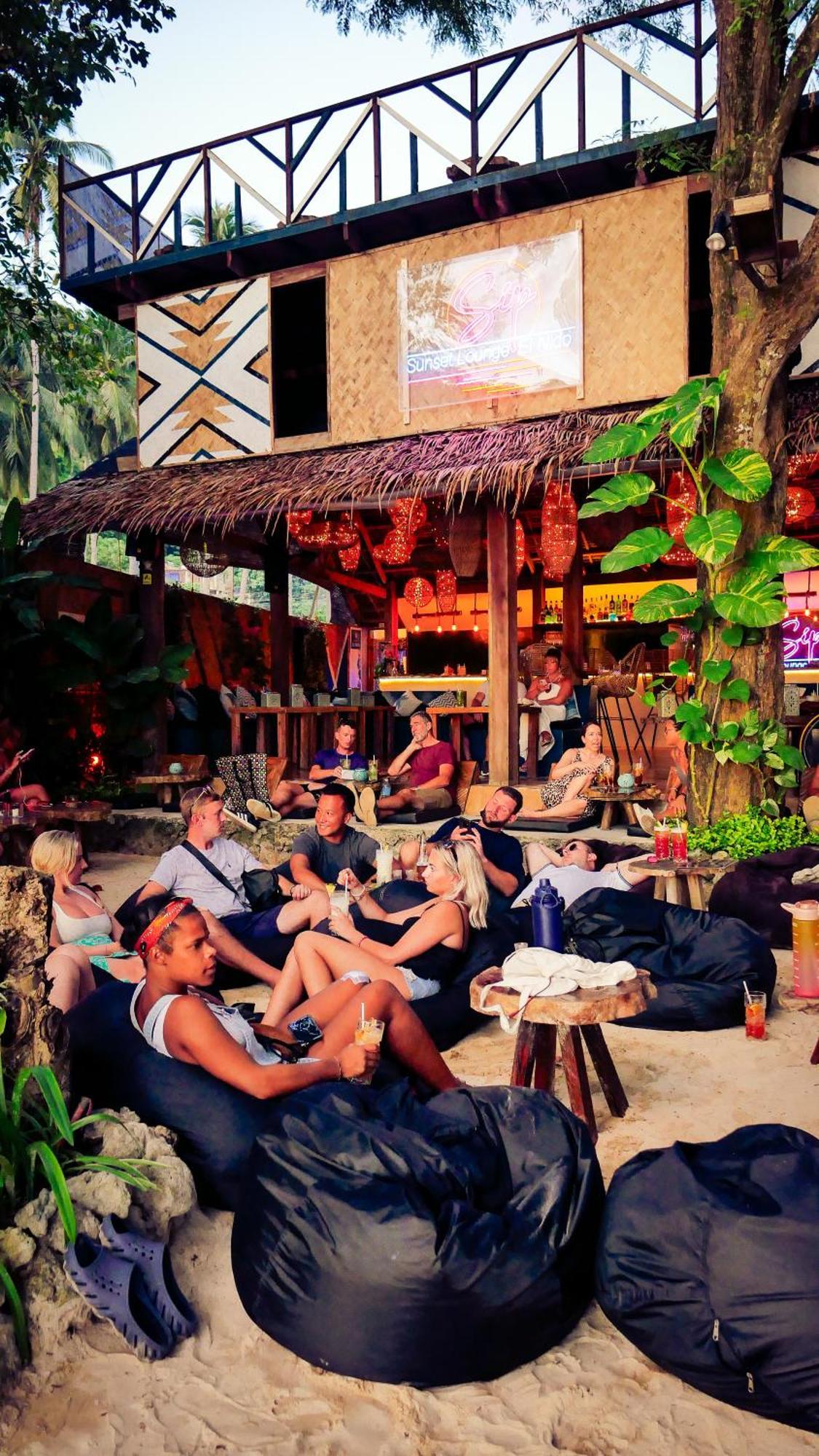 Sip Sunset Hostel And Lounge เอลนิโด ภายนอก รูปภาพ